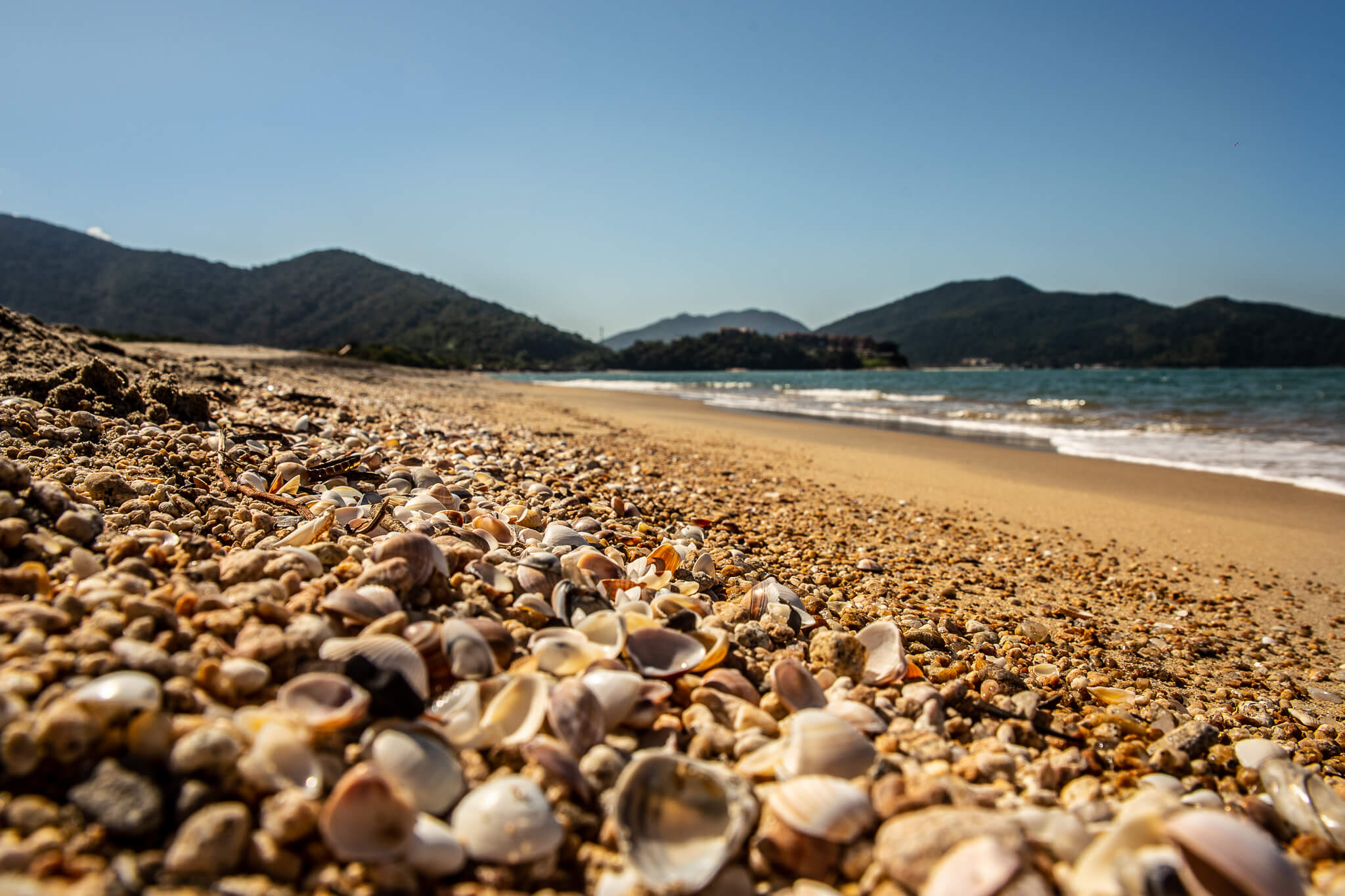 Praia da Mococa, ao lado da Cocanha, na Costa Norte